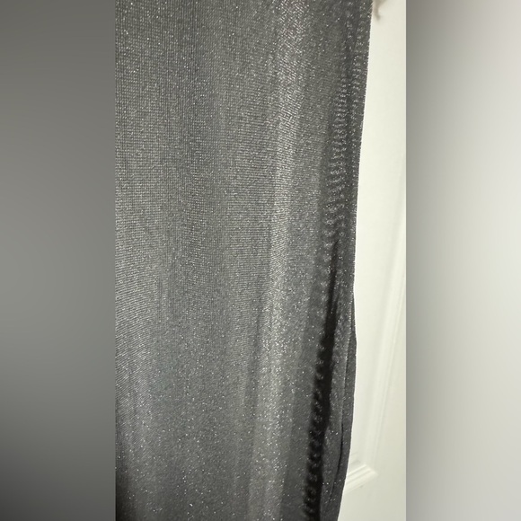 Soncy Black Glitter Sheer Maxi Dress – NWOT Size 3 - Picture 4 of 8